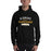 Man wearing a Klein Oak High School Panthers Black Classic Unisex Hoodie 96