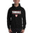 Man wearing a Tomball High School Cougars Black Classic Unisex Hoodie 07