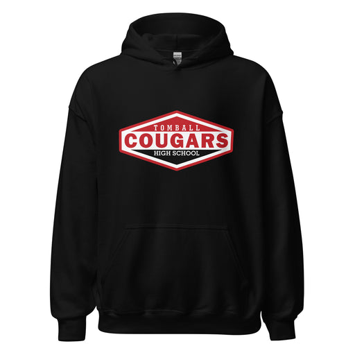 Tomball High School Cougars Black Classic Unisex Hoodie 09