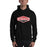 Man wearing a Tomball High School Cougars Black Classic Unisex Hoodie 09