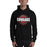 Man wearing a Tomball High School Cougars Black Classic Unisex Hoodie 11