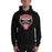 Man wearing a Tomball High School Cougars Black Classic Unisex Hoodie 14