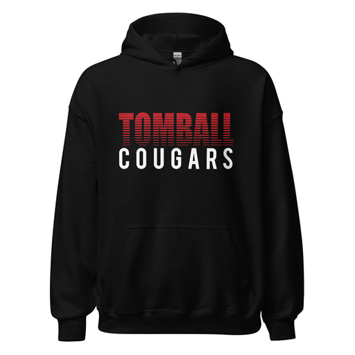 Tomball High School Cougars Black Classic Unisex Hoodie 24