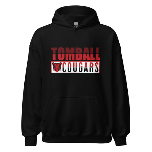 Tomball High School Cougars Black Classic Unisex Hoodie 31