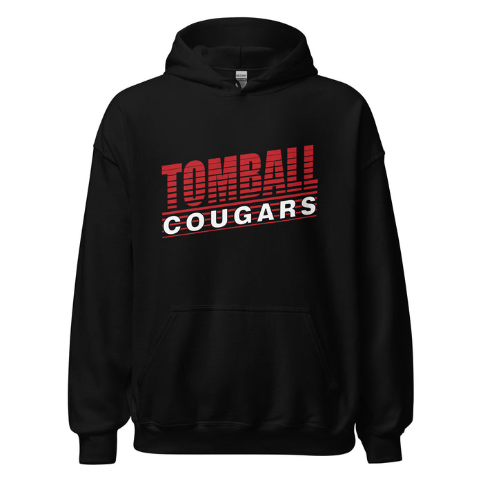 Tomball High School Cougars Black Classic Unisex Hoodie 32