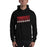 Man wearing a Tomball High School Cougars Black Classic Unisex Hoodie 32