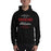 Man wearing a Tomball High School Cougars Black Classic Unisex Hoodie 34