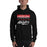 Man wearing a Tomball High School Cougars Black Classic Unisex Hoodie 48