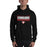 Man wearing a Tomball High School Cougars Black Classic Unisex Hoodie 49