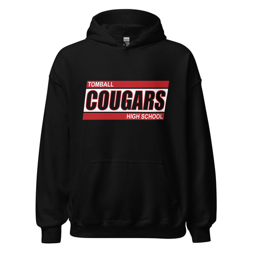 Tomball High School Cougars Black Classic Unisex Hoodie 72