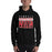 Man wearing a Tomball High School Cougars Black Classic Unisex Hoodie 86