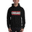 Man wearing a Tomball High School Cougars Black Classic Unisex Hoodie 98