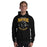 Man wearing a Klein Oak High School Panthers Black Classic Unisex Hoodie 208