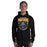 Man wearing a Klein Oak High School Panthers Black Classic Unisex Hoodie 217