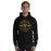 Man wearing a Klein Oak High School Panthers Black Classic Unisex Hoodie 220