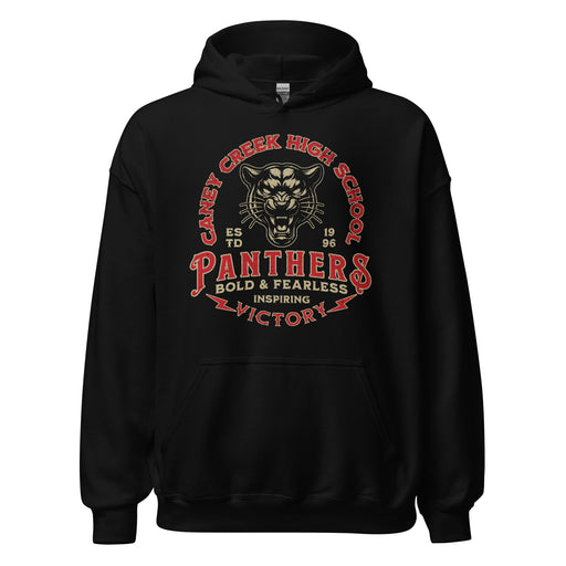 Caney Creek High School Panthers Black Classic Unisex Hoodie 206