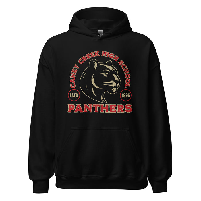 Caney Creek High School Panthers Black Classic Unisex Hoodie 208