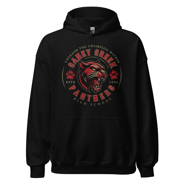 Caney Creek High School Panthers Black Classic Unisex Hoodie 210