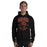 Man wearing Caney Creek High School Panthers Black Classic Unisex Hoodie 211