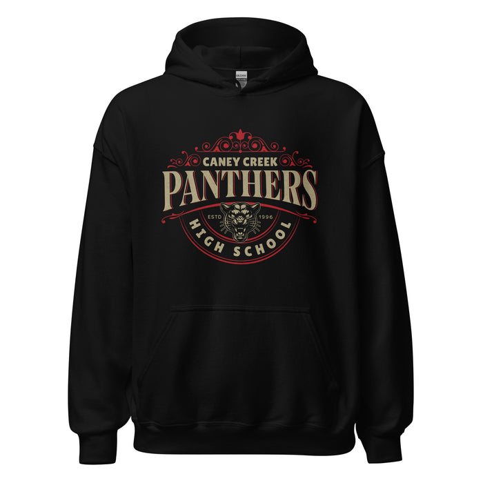 Caney Creek High School Panthers Black Classic Unisex Hoodie 213