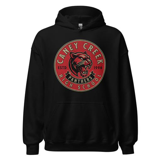 Caney Creek High School Panthers Black Classic Unisex Hoodie 215