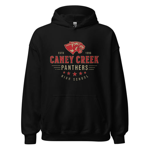 Caney Creek High School Panthers Black Classic Unisex Hoodie 217