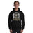 Man wearing Conroe High School Tigers Black Classic Unisex Hoodie 202