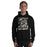 Man wearing Conroe High School Tigers Black Classic Unisex Hoodie 205