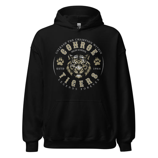 Conroe High School Tigers Black Classic Unisex Hoodie 210