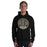 Man wearing Conroe High School Tigers Black Classic Unisex Hoodie 220