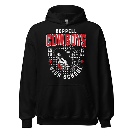 Coppell High School Cowboys Black Classic Unisex Hoodie 204