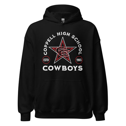 Coppell High School Cowboys Black Classic Unisex Hoodie 206