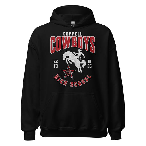 Coppell High School Cowboys Black Classic Unisex Hoodie 213