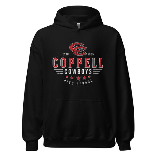 Coppell High School Cowboys Black Classic Unisex Hoodie 217