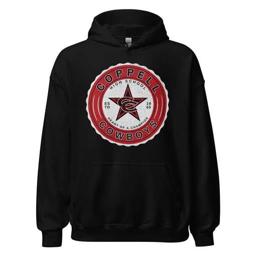 Coppell High School Cowboys Black Classic Unisex Hoodie 218