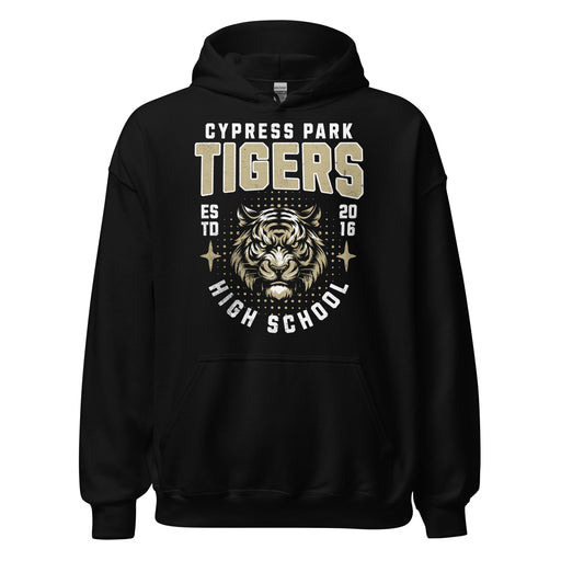 Cypress Park High School Tigers Black Classic Unisex Hoodie 204