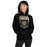 Woman wearing Cypress Park High School Tigers Black Classic Unisex Hoodie 204