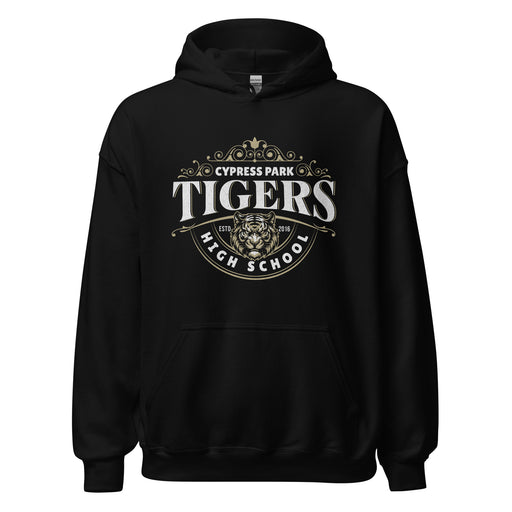 Cypress Park High School Tigers Black Classic Unisex Hoodie 211