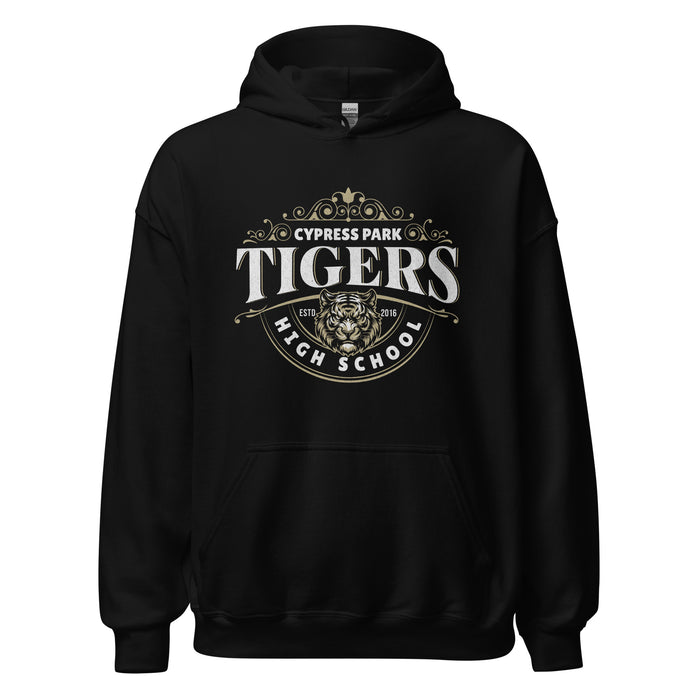 Cypress Park High School Tigers Black Classic Unisex Hoodie 211