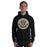 Man wearing Cypress Park High School Tigers Black Classic Unisex Hoodie 215