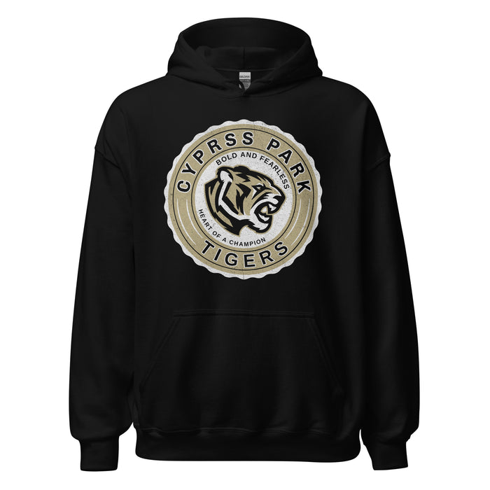 Cypress Park High School Tigers Black Classic Unisex Hoodie 216