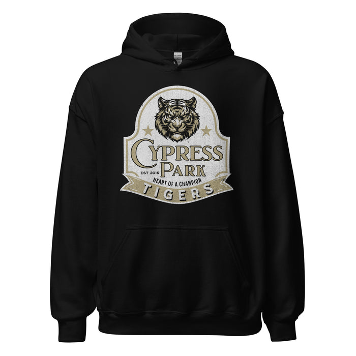 Cypress Park High School Tigers Black Classic Unisex Hoodie 219