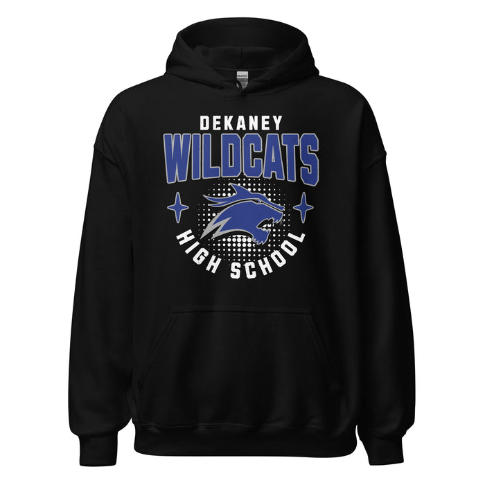 Dekaney High School Wildcats Black Classic Unisex Hoodie 204