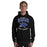 Man wearing Dekaney High School Wildcats Black Classic Unisex Hoodie 213