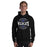 Man wearing Dekaney High School Wildcats Black Classic Unisex Hoodie 218