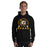 Man wearing Hastings High School Bears Black Classic Unisex Hoodie 208