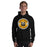 Man wearing Hastings High School Bears Black Classic Unisex Hoodie 203