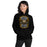 Woman wearing Hastings High School Bears Black Classic Unisex Hoodie 207