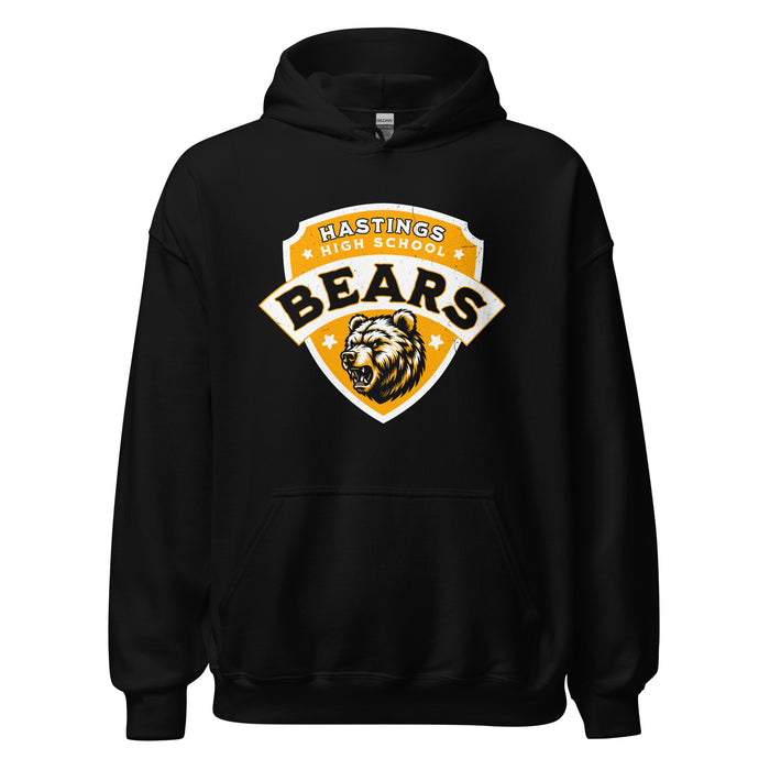 Hastings High School Bears Black Classic Unisex Hoodie 221