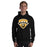 Man wearing Hastings High School Bears Black Classic Unisex Hoodie 221